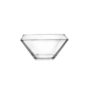 Bol cristal cuadrado 14 cm