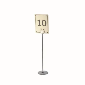 Marcador mesa pinza