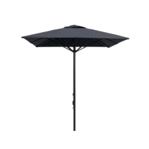 Parasol color negro 2×2 m