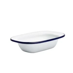 Cuenco rectangular peltre